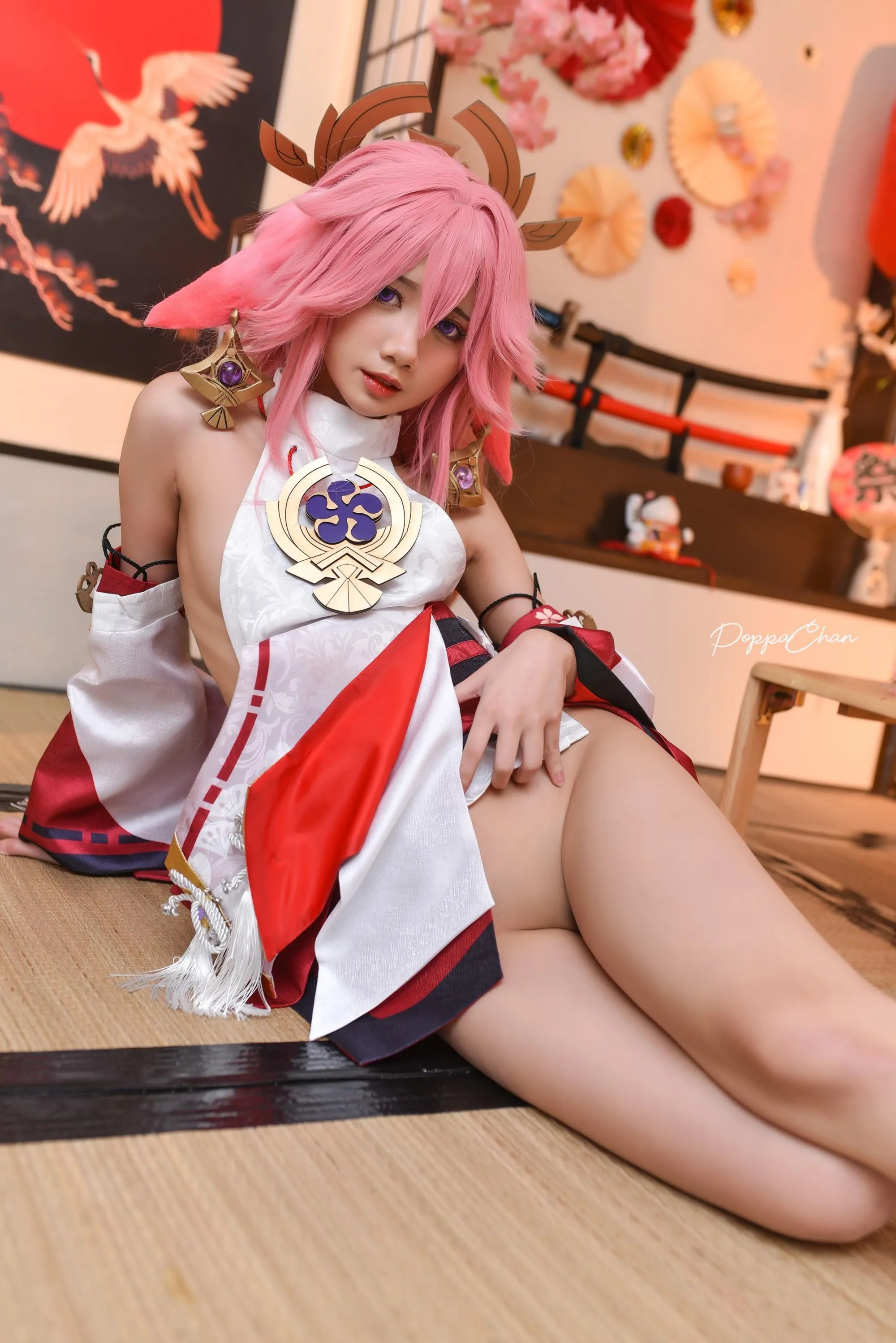 PoppaChan – NO.027 Yae Miko Genshin Impact [55P]插图1